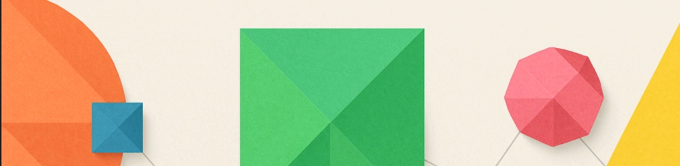 portada la belleza es funcional con formas geométricas y minimalistas